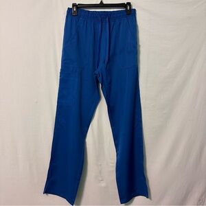 Medichic Royal Blue Scrub Pants Medical Women’s Size Small Preowned GUC